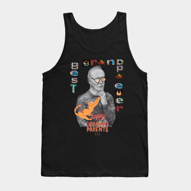 Happy grandparents day Tank Top by LuluCybril